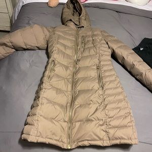Michael Kors, long puffer jacket size small